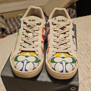 Coach Multicolor Womans Sneakers